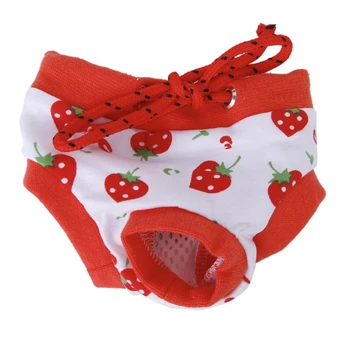 Small Female Pet Puppy Dog Clothes Physiological Sanitary Diaper Pant Red+White S
Small Female Pet Puppy Dog Clothes Physiological Sanitary Diaper Pant Red+White S
