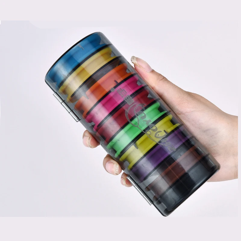 Splash-proof fishing silicone main line box rainbow main line box line set box fish coil main line box fishing gear supplies
Splash-proof fishing silicone main line box rainbow main line box line set box fish coil main line box fishing gear supplies