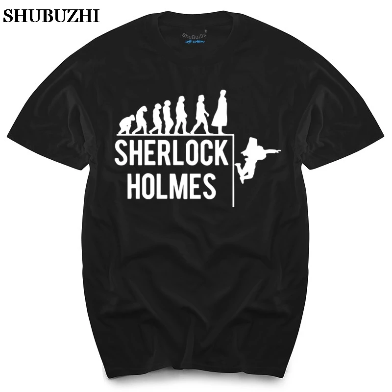 Evolution Of Sherlock Holmes Mens T Shirt 221 b Baker Watson Conan Doyle men's top tees
Evolution Of Sherlock Holmes Mens T Shirt 221 b Baker Watson Conan Doyle men's top tees