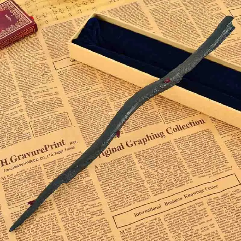 Metal Core Magic Wands Potter Cosplay Greendewo Wand Toys for Children High Quality with Gift Box Package
Metal Core Magic Wands Potter Cosplay Greendewo Wand Toys for Children High Quality with Gift Box Package
