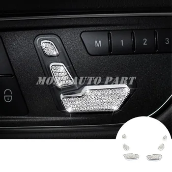 Rhinestone Style Seat Adjust Button Trim Cover For Benz GLE W166 C292 GLS X166 2015-2019 Car Decoration Car Accesories Interior
Rhinestone Style Seat Adjust Button Trim Cover For Benz GLE W166 C292 GLS X166 2015-2019 Car Decoration Car Accesories Interior