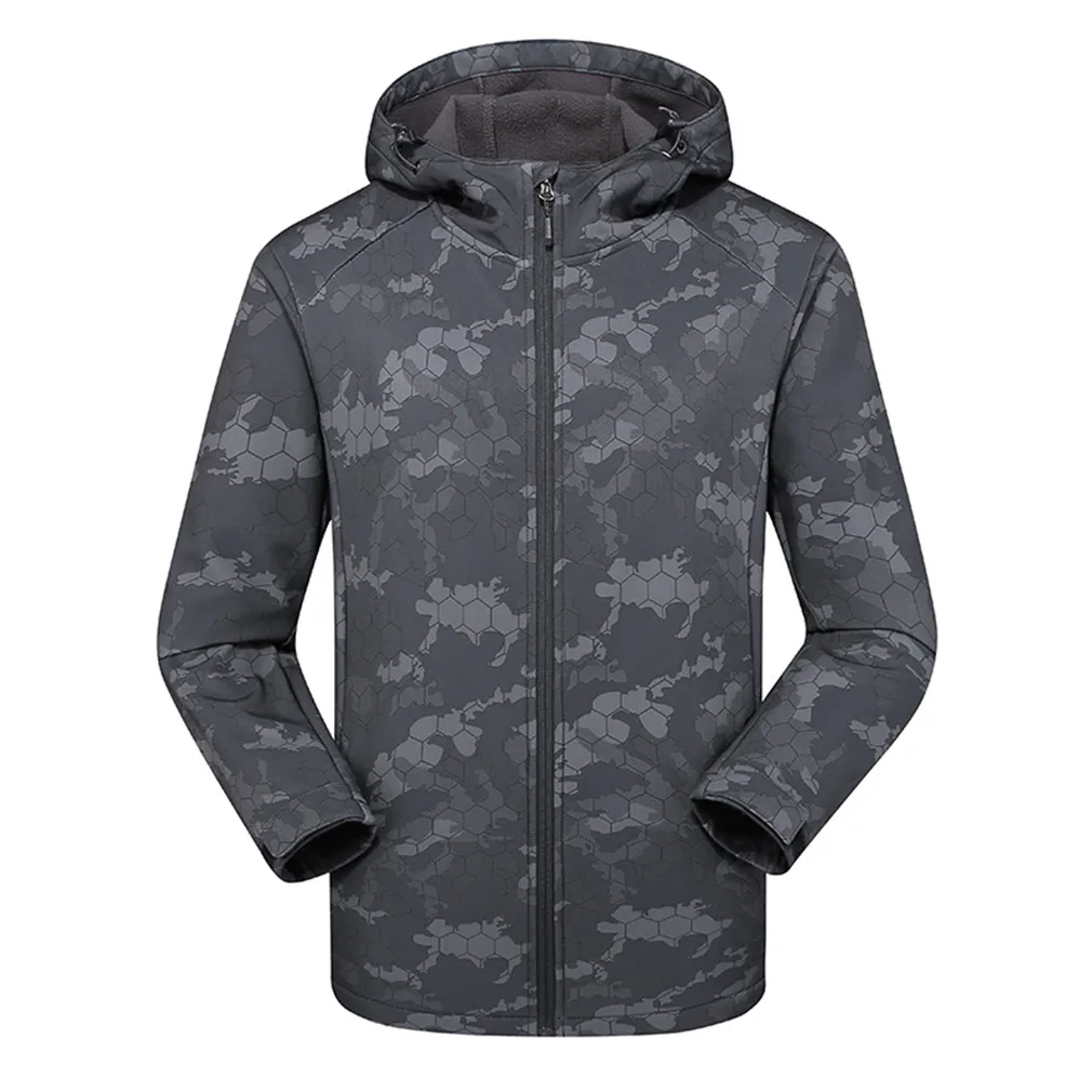 Mens Outdoor Soft Shell Fleece Lined Sports Hooded Jacket Coat Breathable Hiking Travelling Winterproof Outwear Windbreaker
Mens Outdoor Soft Shell Fleece Lined Sports Hooded Jacket Coat Breathable Hiking Travelling Winterproof Outwear Windbreaker