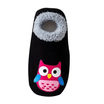 Autumn Winter Baby Socks Casual Fashion Cute Cartoon Owl Non-Slip Cotton Floor Socks Kids Slippers
Autumn Winter Baby Socks Casual Fashion Cute Cartoon Owl Non-Slip Cotton Floor Socks Kids Slippers
