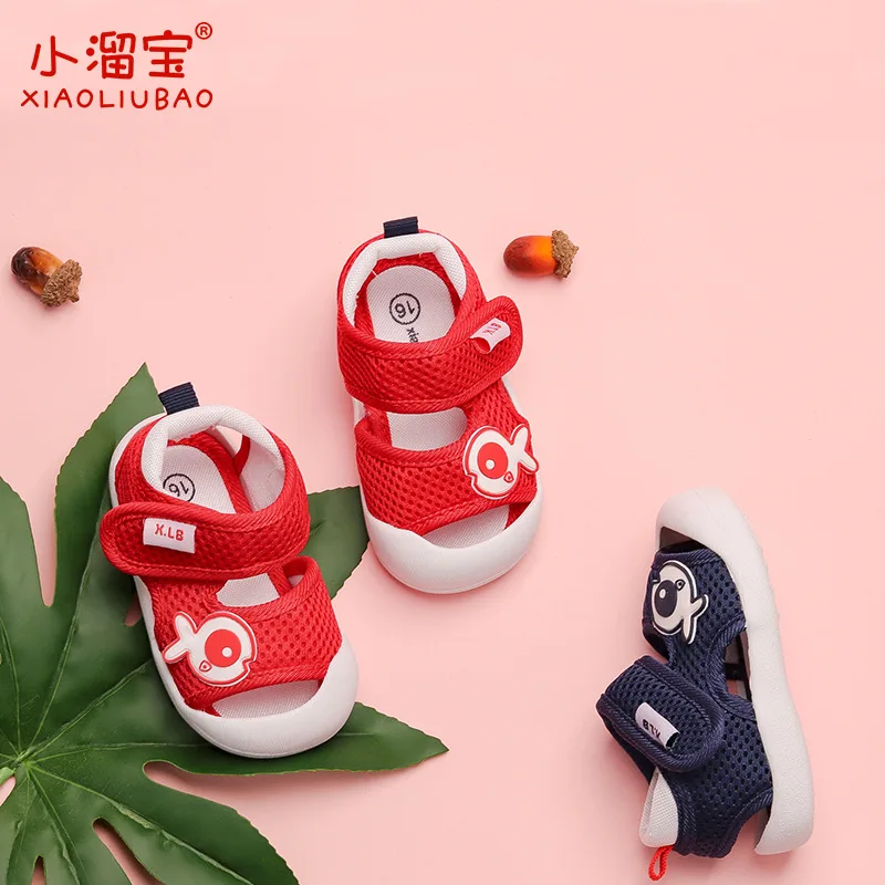 Xiao liu Treasure 2019 Summer New Style Baby Sandals 0-2-Year-Old Toddler Shoes Anti-slip Soft Bottom Baby Shoe Unisex Shoes
Xiao liu Treasure 2019 Summer New Style Baby Sandals 0-2-Year-Old Toddler Shoes Anti-slip Soft Bottom Baby Shoe Unisex Shoes