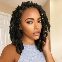Dansama Butterfly Locs Crochet Braiding Hair 12 Inch Pre Looped Goddess Locs Synthetic Hair Extensions
Dansama Butterfly Locs Crochet Braiding Hair 12 Inch Pre Looped Goddess Locs Synthetic Hair Extensions