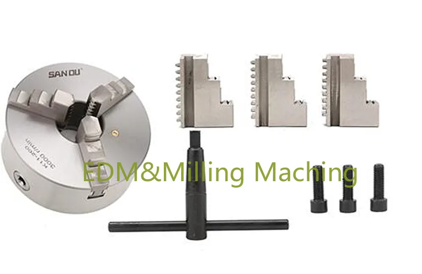 1Set High Quality SANOU K11-80 CNC 3 Jaw Self Centering Chuck Hardened Steel Jaw Chuck Milling Machine DURABLE
1Set High Quality SANOU K11-80 CNC 3 Jaw Self Centering Chuck Hardened Steel Jaw Chuck Milling Machine DURABLE
