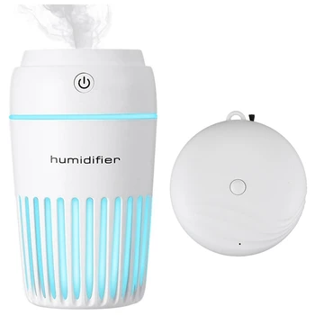 Aromatherapy Essential Oil Diffuser,300Ml(White) & Necklace Air Purifier Ion Necklace Hanging Neck Purifier White
Aromatherapy Essential Oil Diffuser,300Ml(White) & Necklace Air Purifier Ion Necklace Hanging Neck Purifier White