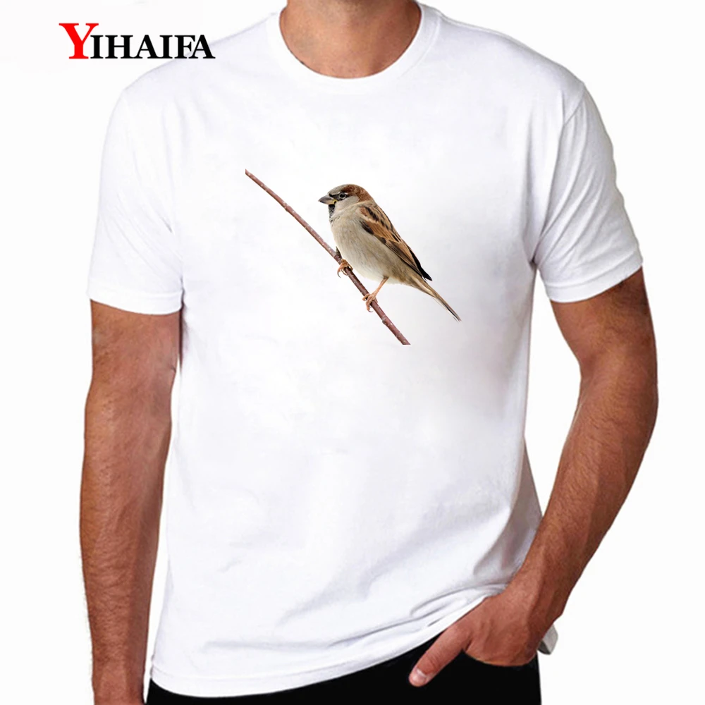 Casual Mens T-Shirt Short Sleeve Harajuku Gaphics Tee Shirts Bird Printed Tees Pullover Casual Streetwear White Tops
Casual Mens T-Shirt Short Sleeve Harajuku Gaphics Tee Shirts Bird Printed Tees Pullover Casual Streetwear White Tops