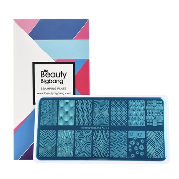 BeautyBigBang XL-016 6*12cm Geometric Theme Rectangle Nail Stamping Plate Irregular Pattern For Manicure
BeautyBigBang XL-016 6*12cm Geometric Theme Rectangle Nail Stamping Plate Irregular Pattern For Manicure
