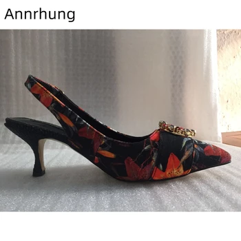 Crystal Flower Buckle Belt Dress Shoes Woman Thin Heel Back Straps Sexy Point Toe Slingback Med Heel Pumps Women
Crystal Flower Buckle Belt Dress Shoes Woman Thin Heel Back Straps Sexy Point Toe Slingback Med Heel Pumps Women