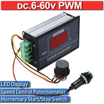 Motor Speed Controller PWM DC 12V 24V 36V 48V 30A Adjustable Stepless Governor Regulator Start Stop Variable Driver Switch 
Motor Speed Controller PWM DC 12V 24V 36V 48V 30A Adjustable Stepless Governor Regulator Start Stop Variable Driver Switch