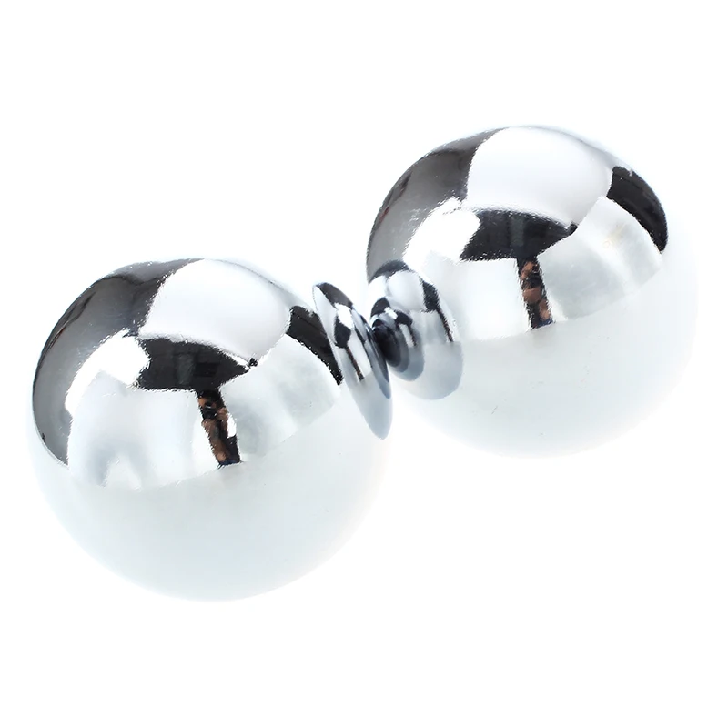 

52mm Baoding Balls Chinese Health Ministry Stress Balls - Chrome Color