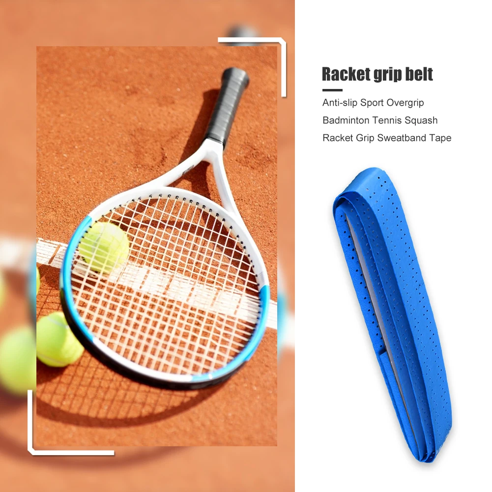 Breathable Sport Grip Tape Badminton Grips Sweatband Anti-Slip Tennis Overgrips for Outdoor Exercise Sport Decoration Breathable Sport Grip Tape Badminton Grips Sweatband Anti-Slip Tennis Overgrips for Outdoor Exercise Sport Decoration