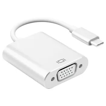 USB 3.1 Type C (USB-C) to VGA Adapter With Aluminium Case for MacBook Pro/Samsung Galaxy S8
USB 3.1 Type C (USB-C) to VGA Adapter With Aluminium Case for MacBook Pro/Samsung Galaxy S8