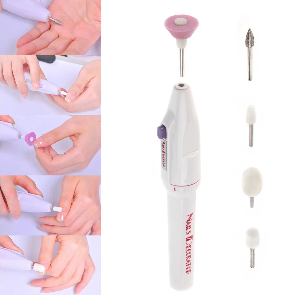 5 Bits Electric Nail File Drill Kit Tips Manicure Toenail Pedicure Salon Pen Shape Manicure Kit Nail Drill Buffers Pedicure Tool
5 Bits Electric Nail File Drill Kit Tips Manicure Toenail Pedicure Salon Pen Shape Manicure Kit Nail Drill Buffers Pedicure Tool