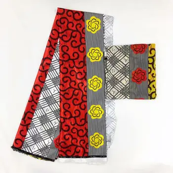 New Imitated Silk Wax Materials 2020 Nigerian Silk Chiffon Fabric African Fabric Ankara High Quality Wax Prints Fabric M0041 
New Imitated Silk Wax Materials 2020 Nigerian Silk Chiffon Fabric African Fabric Ankara High Quality Wax Prints Fabric M0041