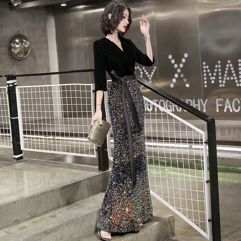 Daminha Real Primera Comunion End Banquet Evening Dress Women 2020 New Style Elegant Annual Meeting Sequin Fish Tail Long Gas
Daminha Real Primera Comunion End Banquet Evening Dress Women 2020 New Style Elegant Annual Meeting Sequin Fish Tail Long Gas