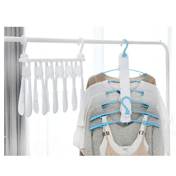 Children's adult dual-use folding hangers 4 expandable magic drying racks Multi-purpose drying racks Home clothes storage
Children's adult dual-use folding hangers 4 expandable magic drying racks Multi-purpose drying racks Home clothes storage