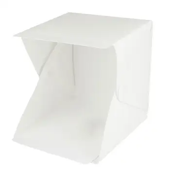 Creative Mini Photography Box 30X30cm Photo Studio Lighting LED Photography Studio Tent Mini Light Room Cube White Kit 9"
Creative Mini Photography Box 30X30cm Photo Studio Lighting LED Photography Studio Tent Mini Light Room Cube White Kit 9"