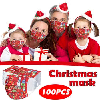 50/100PCs Disposable Mask Adult Christmas Snowflake Printed Protective Face Masks 3 Layer Breathable Dustproof Mascarillas niños 
50/100PCs Disposable Mask Adult Christmas Snowflake Printed Protective Face Masks 3 Layer Breathable Dustproof Mascarillas niños