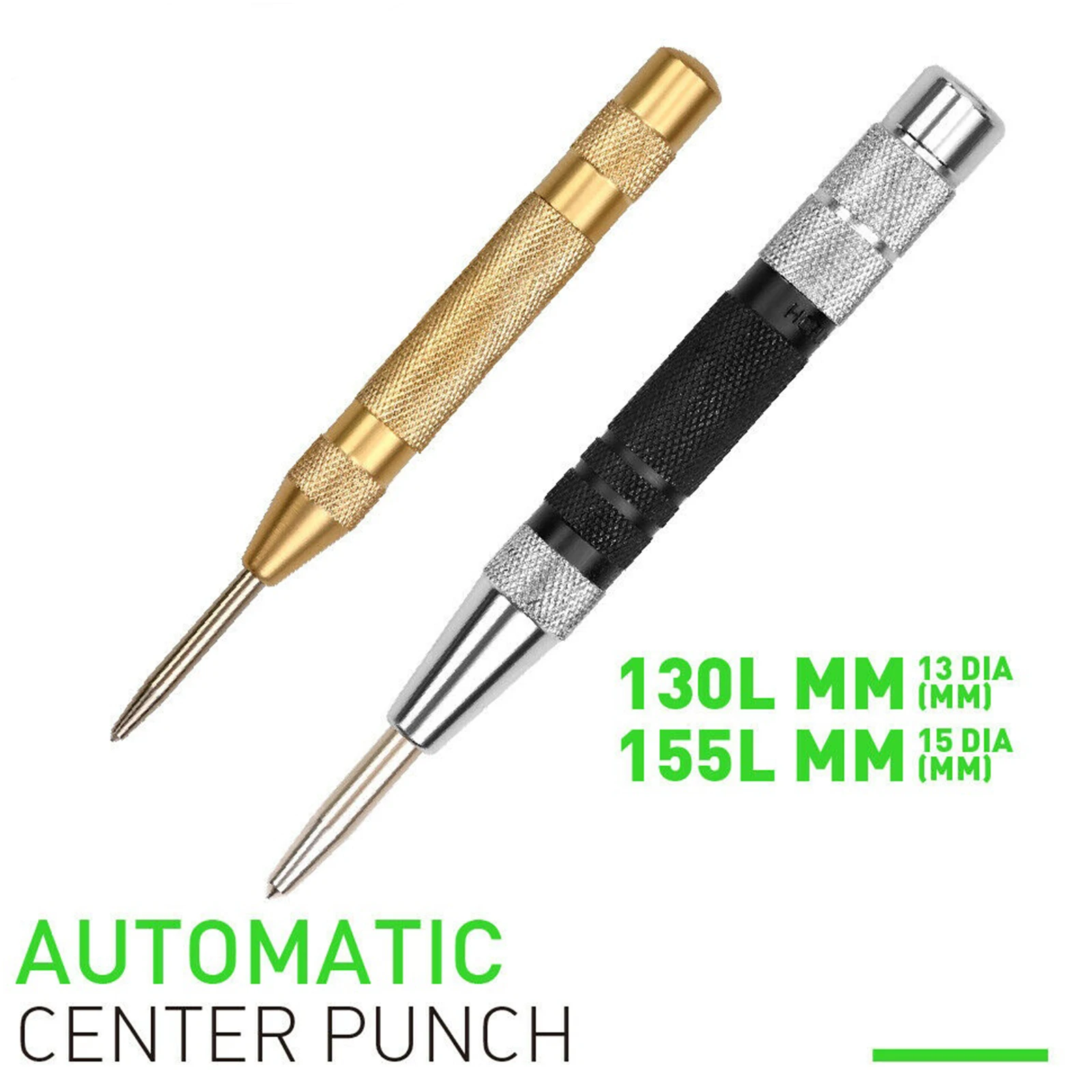 6 Inch Automatic Center Pin Punch Spring Loaded Marking Starting Holes Tool High Speed Steel Automatic Centre Punch Dot Punch
6 Inch Automatic Center Pin Punch Spring Loaded Marking Starting Holes Tool High Speed Steel Automatic Centre Punch Dot Punch
