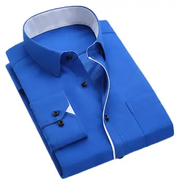 Men winter Long Sleeve Solid Color Turn Down Collar Pocket Buttons Warm Quality 100% cotton casual shirts for men comfortable
Men winter Long Sleeve Solid Color Turn Down Collar Pocket Buttons Warm Quality 100% cotton casual shirts for men comfortable