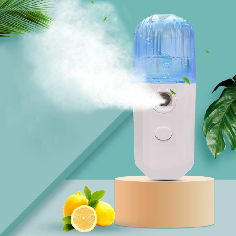 30ml Mini Nano Facial Sprayer USB Nebulizer Face Steamer Facial Humidifier Hydrating Anti-aging Women Beauty Skin Care Tools
30ml Mini Nano Facial Sprayer USB Nebulizer Face Steamer Facial Humidifier Hydrating Anti-aging Women Beauty Skin Care Tools