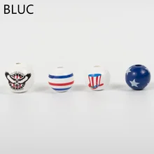 New 16MM Independence Day Round Wooden Beads DIY custom HOME party decoration Children's Toys Bracelet Accessories wholesale
New 16MM Independence Day Round Wooden Beads DIY custom HOME party decoration Children's Toys Bracelet Accessories wholesale