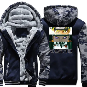 Camouflage Jacket Men Hoodies Japanese Anime Naruto Hooded Sweatshirt Male 2019 Autumn Winter Thick Hooded Jackets Men's Hoody
Camouflage Jacket Men Hoodies Japanese Anime Naruto Hooded Sweatshirt Male 2019 Autumn Winter Thick Hooded Jackets Men's Hoody
