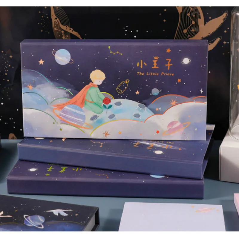 4 Boxes Mixed Total 1920PCS Cute Little Prince Theme Colorful Memo Pad Creative Stationery Pack Thick Notes Gift
4 Boxes Mixed Total 1920PCS Cute Little Prince Theme Colorful Memo Pad Creative Stationery Pack Thick Notes Gift
