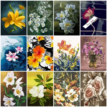 HUACAN DIY Painting By Numbers Flowers Drawing On Canvas Pictures By Number Flower Hand Painted Paintings Gift Kits Home Decor
HUACAN DIY Painting By Numbers Flowers Drawing On Canvas Pictures By Number Flower Hand Painted Paintings Gift Kits Home Decor