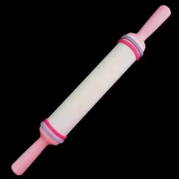 Non-stick Fondant Cake Rolling Pin Crafts Plastic Cake Roller Dough Cake Baking Cooking Roller Tool 36cm
Non-stick Fondant Cake Rolling Pin Crafts Plastic Cake Roller Dough Cake Baking Cooking Roller Tool 36cm