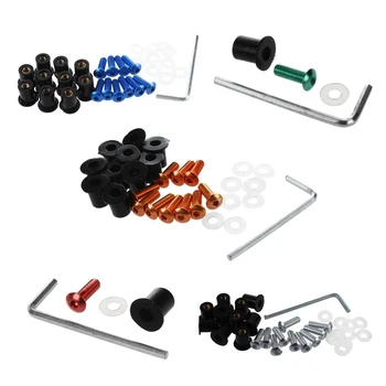 Universal 10pcs Motorcycle M5 5mm Windsn Windshield Bolts Screw Kit red
Universal 10pcs Motorcycle M5 5mm Windsn Windshield Bolts Screw Kit red