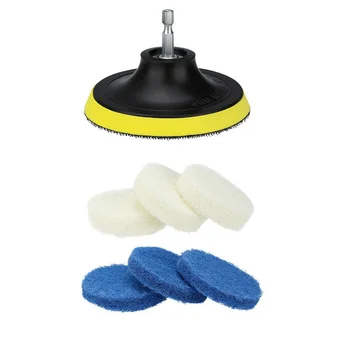 Bathroom Kitchen Cleaning Drill Brush Set Power Scrub Pad Kit Scouring Blue/red/black Scrub Pads 2019
Bathroom Kitchen Cleaning Drill Brush Set Power Scrub Pad Kit Scouring Blue/red/black Scrub Pads 2019