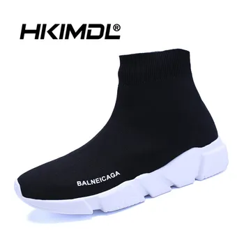 HKIMDL High Top Slip On Sock Shoes Men Women Breathable Anti-ski Flat Platform Sneakers Men Trainers Footwear Tenis
HKIMDL High Top Slip On Sock Shoes Men Women Breathable Anti-ski Flat Platform Sneakers Men Trainers Footwear Tenis