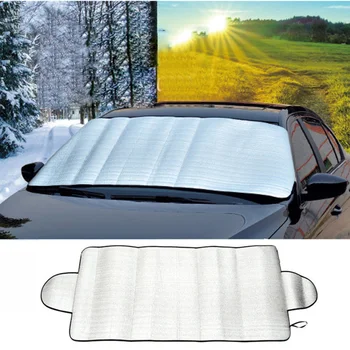 Universal Car Front Windshield UV Cover Sun Protection Sunshade Foldable 150 * 70CM Protection Car Accessories
Universal Car Front Windshield UV Cover Sun Protection Sunshade Foldable 150 * 70CM Protection Car Accessories