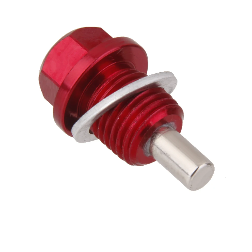 2 pieces M14X1.5 Universal Anodized Magnetic Engine Oil Pan Drain Plug for Honda 2 pieces M14X1.5 Universal Anodized Magnetic Engine Oil Pan Drain Plug for Honda