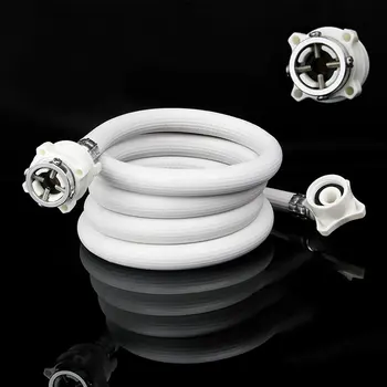 Washing Machine Water Inlet Hose Thickened Explosion-proof 1.5M Universal 25mm Threaded Interface Rubber Seal Versatile PVC Pipe 
Washing Machine Water Inlet Hose Thickened Explosion-proof 1.5M Universal 25mm Threaded Interface Rubber Seal Versatile PVC Pipe