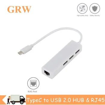 USB Hub 2.0 USB 3.1 To LAN RJ45 Ethernet Network Cable Adapter 3 USB 2.0 Port Hub Typec USB 3.1 Hub Ethernet White USB C HUB
USB Hub 2.0 USB 3.1 To LAN RJ45 Ethernet Network Cable Adapter 3 USB 2.0 Port Hub Typec USB 3.1 Hub Ethernet White USB C HUB
