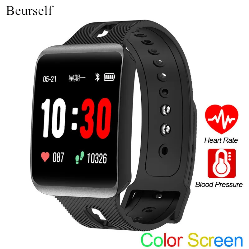 

Sport Bluetooth Smart Watch GT98 Men Blood Pressure Smartwatch Women Heart Rate Fitness Bracelet Activity Call Message iOS Band