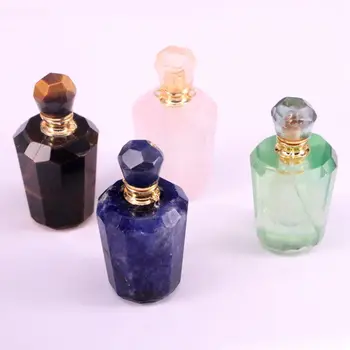 4Pcs Gold Filled Fashion Natural Quartz Fluorite Tiger Eye Gemstone Perfume Bottle Pendants with Double Loops For Making Jewelry
4Pcs Gold Filled Fashion Natural Quartz Fluorite Tiger Eye Gemstone Perfume Bottle Pendants with Double Loops For Making Jewelry