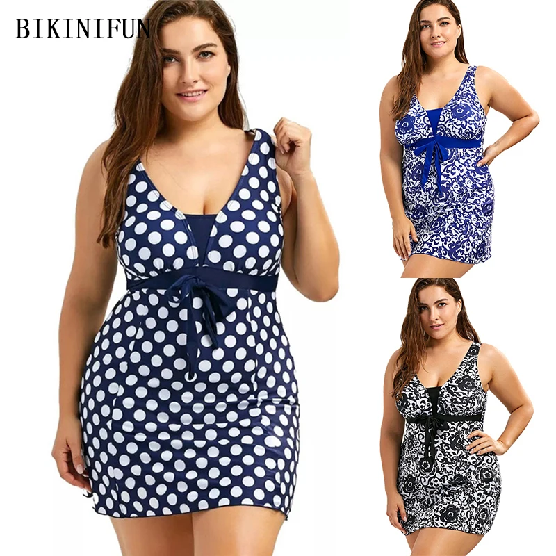 2020 New Plus Size Swimsuit Floral Print Bathing Suit Beach Dress Swimwear XL-5XL Female Bow Knot Beachwear Dot One Piece Suit
2020 New Plus Size Swimsuit Floral Print Bathing Suit Beach Dress Swimwear XL-5XL Female Bow Knot Beachwear Dot One Piece Suit