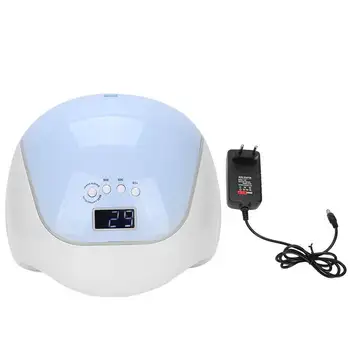 120W Blue Nail Polish Dryer Fast Dry UV Dual Light Source Nail Portable Manicure Curing Machine Home Nail Salon Nail Gel Drying
120W Blue Nail Polish Dryer Fast Dry UV Dual Light Source Nail Portable Manicure Curing Machine Home Nail Salon Nail Gel Drying
