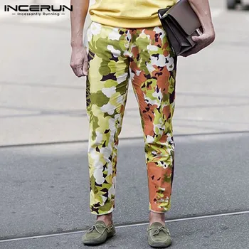 Fashion Men Pants Camouflage Print Joggers Elastic Waist Chic Streetwear 2020 Workout Camo Trousers Men Casual Pants 5XL INCERUN 
Fashion Men Pants Camouflage Print Joggers Elastic Waist Chic Streetwear 2020 Workout Camo Trousers Men Casual Pants 5XL INCERUN