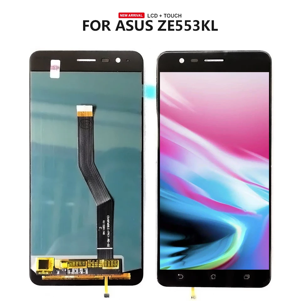 ЖК-дисплей для ASUS Zenfone 3 Zoom Z01HDA ZE553KL сенсорный экран дигитайзер стекло в сборе LCD +