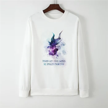 Full Sleeve Sweatshirt Round Collar Maleficent Kpop Gothic Autumn Winter Oversize bluza damska Hoodies Vogue Casual Loose
Full Sleeve Sweatshirt Round Collar Maleficent Kpop Gothic Autumn Winter Oversize bluza damska Hoodies Vogue Casual Loose