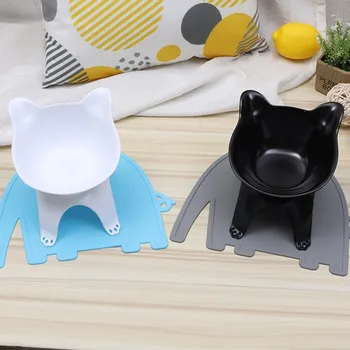 2020 Pet cat face shape cat food storage bowl Portable non-slip pet cat feeder 
2020 Pet cat face shape cat food storage bowl Portable non-slip pet cat feeder