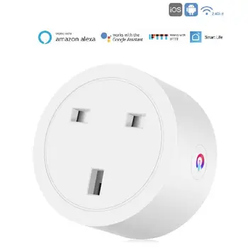 WIFI Wireless Remote Socket Smart Timer Plug Voice Control UK Home Works With Alexa Google Smart Power Socket UK Plug
WIFI Wireless Remote Socket Smart Timer Plug Voice Control UK Home Works With Alexa Google Smart Power Socket UK Plug