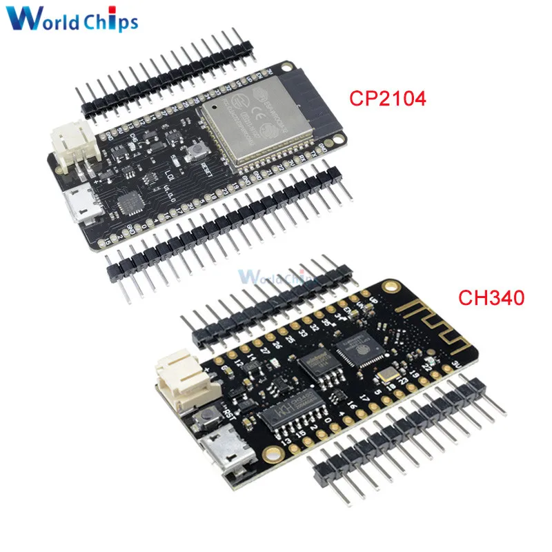 Mini ESP-32 ESP32 CP2104 CH340 Wireless WiFi Bluetooth Development Board Micro USB Dual Core CPU 4 MB Flash Module for WeMos D1
Mini ESP-32 ESP32 CP2104 CH340 Wireless WiFi Bluetooth Development Board Micro USB Dual Core CPU 4 MB Flash Module for WeMos D1