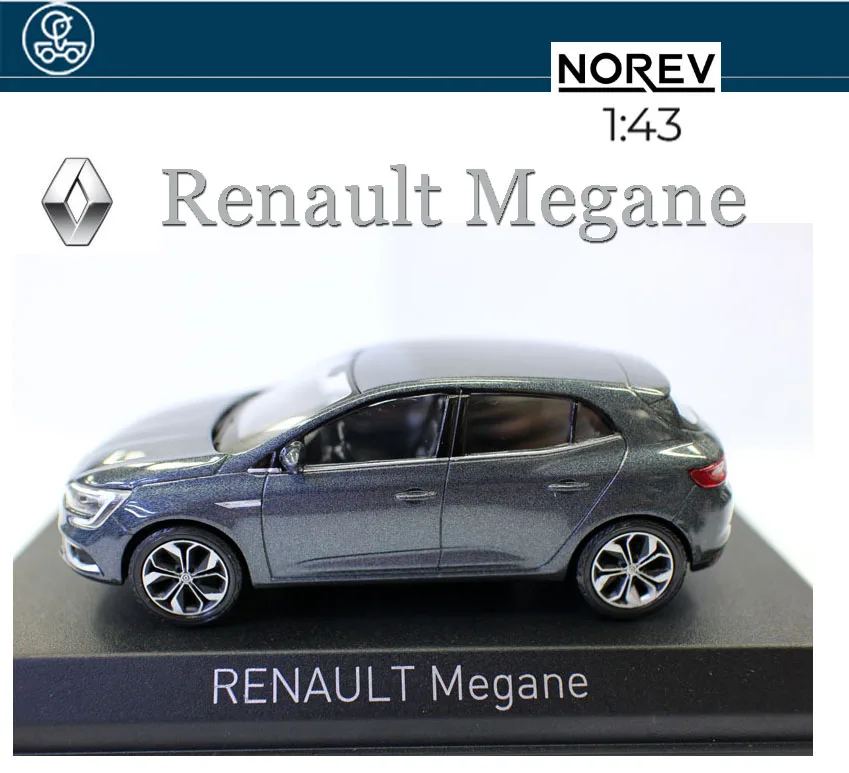 Norev 1/43 Scale Model RENAULT MEGANE 2016 TITANIUM GREY Diecast kit for collection gift
Norev 1/43 Scale Model RENAULT MEGANE 2016 TITANIUM GREY Diecast kit for collection gift